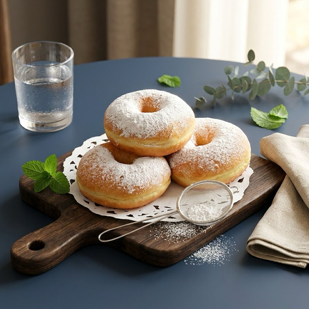 Donat Kentang Tabur Gula