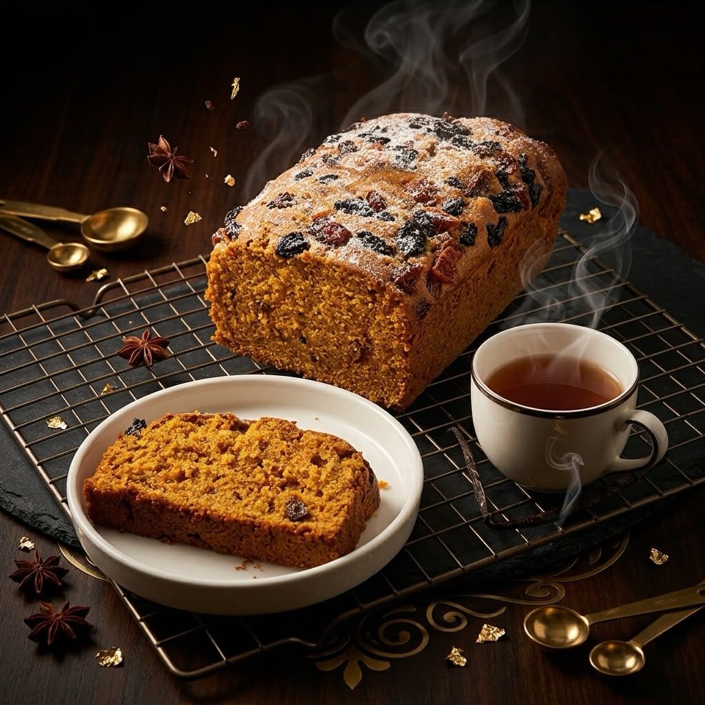 Pumpkin Bread wiht Dry Fruit